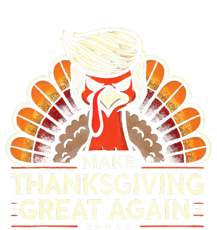 Funny Turkey Make Thanksgiving Great Again T-Shirt