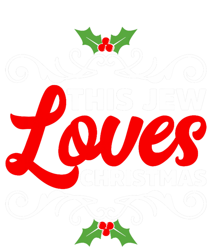 This Jew Loves Christmas Eve Celebration Winter Xmas Softstyle Adult Sport Polo