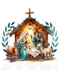 Christmas Nativity Christian Birth Of Jesus Joy To The World Grommeted Golf Towel