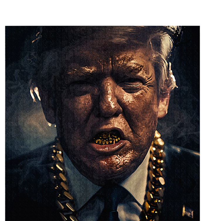 Donald Trump Gold Grillz T-Shirt