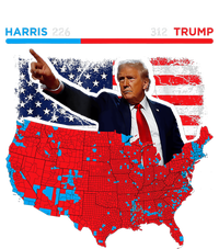 2024 Electoral Map Trump 312 Red 2024 Election Results Map T-Shirt