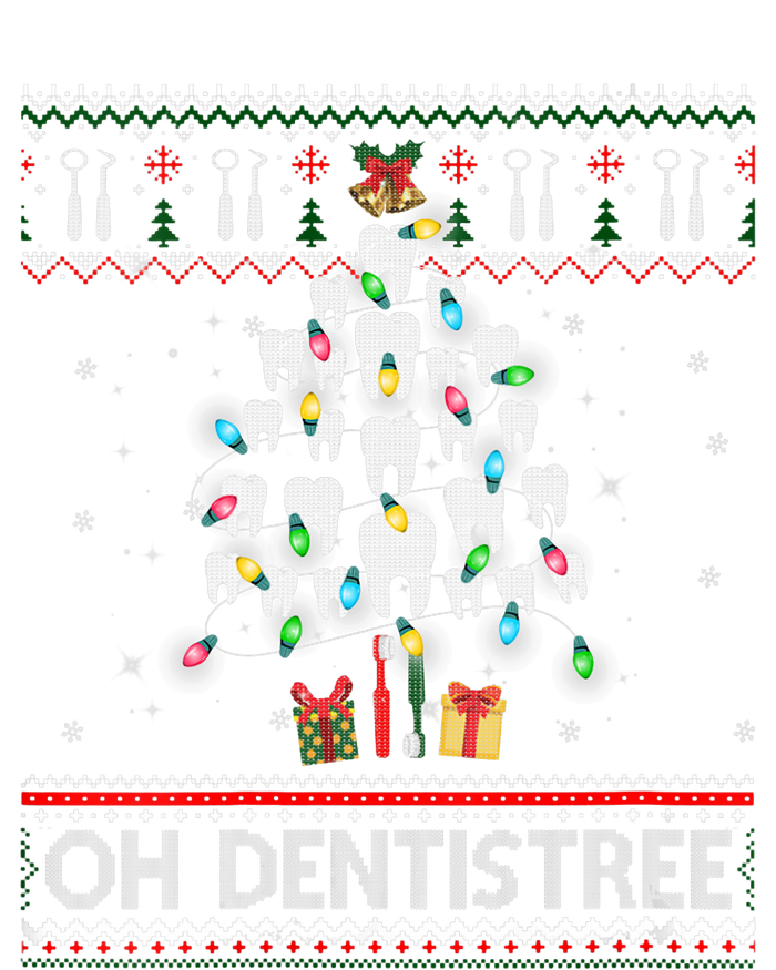 Oh Dentistree Dentist Christmas Ugly Xmas Sweater Vneck T-Shirt