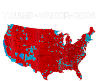 Retro Vintage Trump Vance 2024 Electoral Map T-Shirt