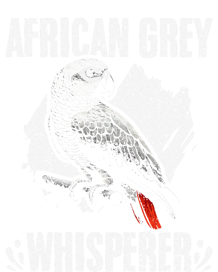 African Grey Whisperer Funny Birds Ornithology Ornithologist T-Shirt