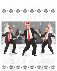 Make Christmas Great Again Trump Dancing Kids Tie-Dye T-Shirt