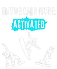 Snowboard Mode Activated Fun Winter Sports Snowboarding Long Sleeve Shirt