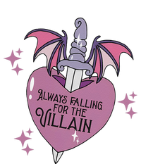 Always Falling For The Villain Funny Design Softstyle Adult Sport Polo