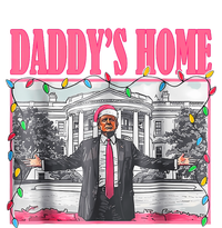 Trump 2024 Take America Back Daddys Home Christmas Women's Crop Top Tee