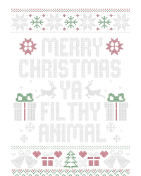 Merry Christmas Animal Filthy Ya Xmas Ladies Essential Flowy Tank