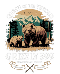 Queen Of The Tetons Grizzly 399 National Park Bear Tall Hoodie