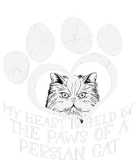 My Heart Is Held By The Paws Of A Persian Cat Cat T-Shirt