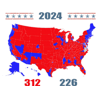 2024 Electoral Map Trump 312 Red 2024 Election Results Map Women's Flannel Pajama Set