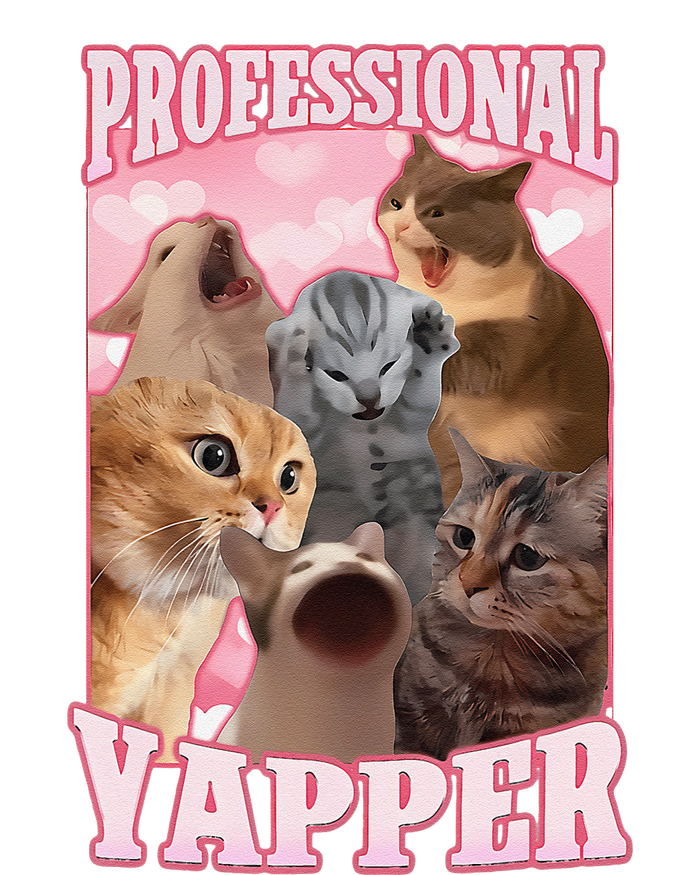 Funny Cat Meme Professional Yapper Cat Oddly Specific Dank T-Shirt