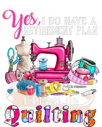 Sewing Quilting Retirement Plan Quilt Sayings Sewer Quilters Cooling Performance Crew T-Shirt