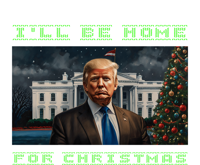 Donald Trump Ill Be Home For Christmas Inauguration Mousepad