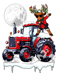 Dabbing Reindeer On Tractor Christmas Driver Lover T-Shirt