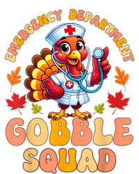 Emergency Department Gobble Squad Thanksgiving Er Nurse Women's V-Neck T-Shirt