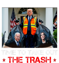 Time To Take Out The Trash Trump Garbage Man Kids Sweatshirt