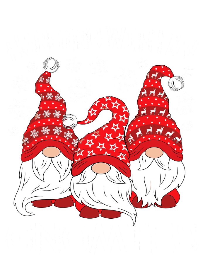 Hanging With My Gnomies Christmas Gnome Xmas Kids Sweatshirt