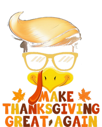 Make Thanksgiving Great Again Trump Turkey Funny 2024 Women's Perfect Tri Tunic Long Sleeve Shirt