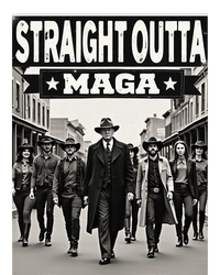 Straight Outta Maga Funny Trump 2024 Valucap Bio-Washed Visor