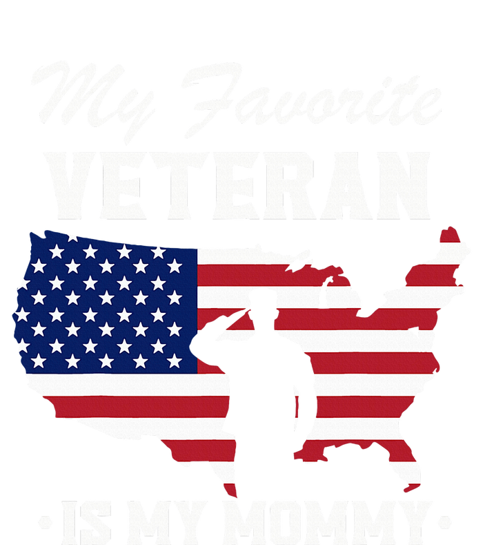 Mom Veterans Day My Favorite Veteran Is My Mommy T-Shirt