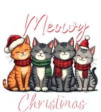 Meowy Christmas Cute Kitten Cat Lover Funny Festive Holidays Gift T-Shirt