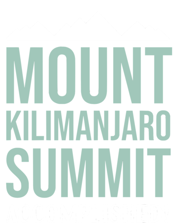 Mount Kilijaro Summit Accomplished Hiking Meaningful Gift Full-Length Apron With Pockets