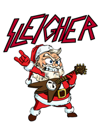 Sleigher Santa Claus Metal Christmas Funny Hail Santa Cool Gift Sweatshirt Cinch Pack Bag