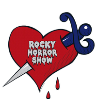 Rocky Horror Show Bleeding Heart Logo Tattoo 25L Jumbo Tote