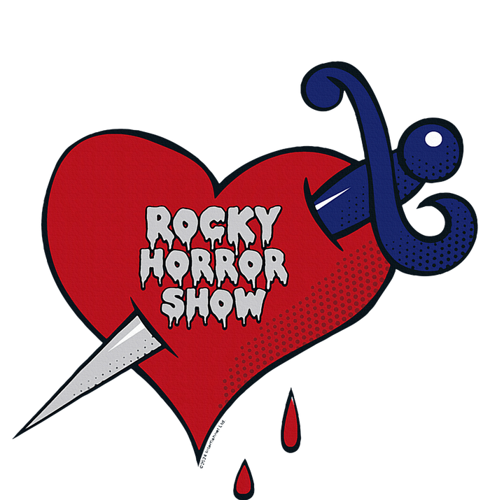 Rocky Horror Show Bleeding Heart Logo Tattoo 25L Jumbo Tote