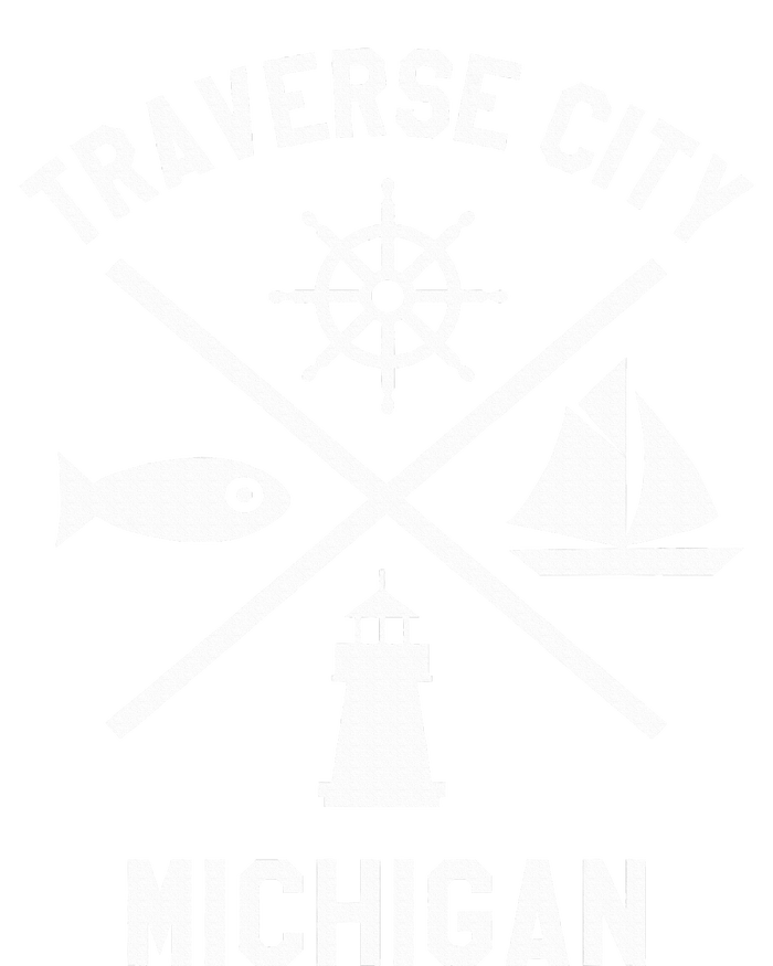 Traverse City Northern Michigan Sailing Boating T-Shirt