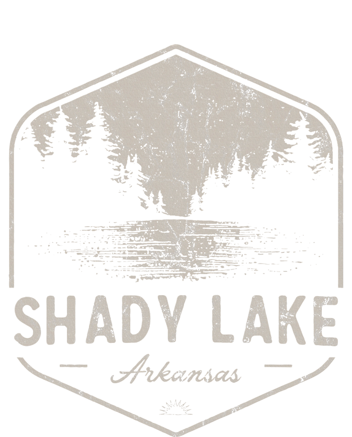 Shady Lake Arkansas Outdoors Womens California Wash Sweatshirt