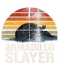 Vintage Sunset Armadillo S.L.A.Y.E.R Armadillo Hunter Gift Tie-Dye T-Shirt