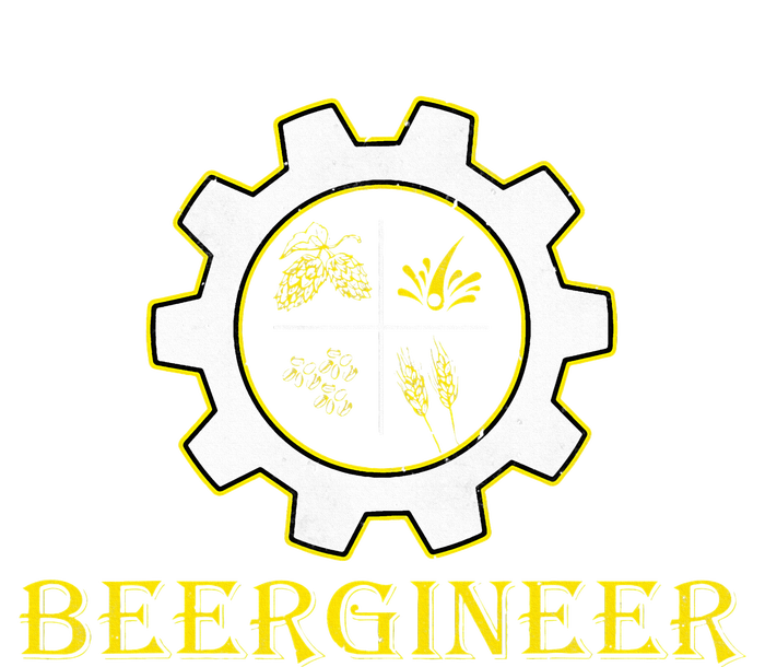 Beergineer Homebrew Home Brewing Craft Beer Brewmasters Gift Cropped Pullover Crew