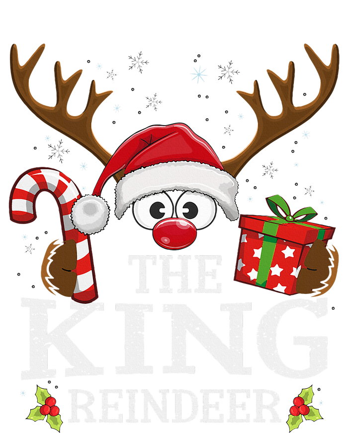 Christmas Matching The King Reindeer Family T-Shirt