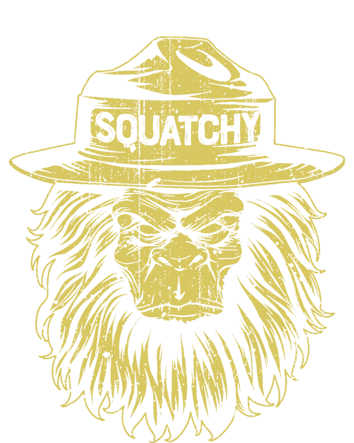 Bigfoot Squatchy Sasquatch Hat Smokey Retro Vintage Bear Tote Bag