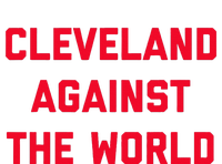 Cleveland Cleveland Against The World Women's Racerback Tank