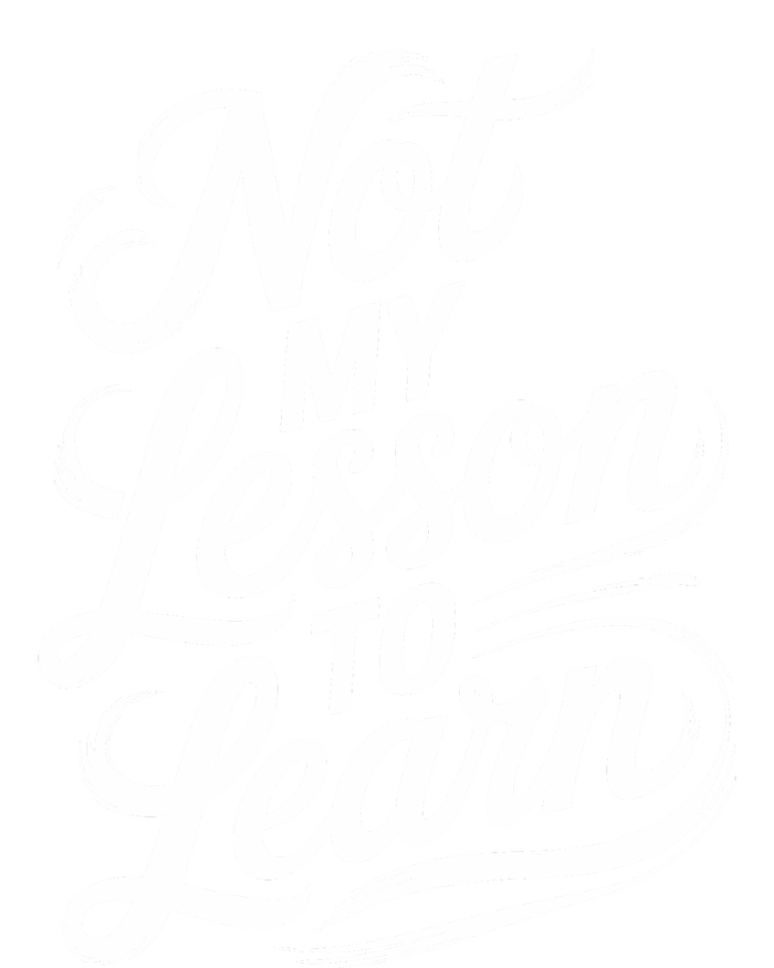 Not My Lesson To Learn Consequences Kamala Harris Voters Women's V-Neck T-Shirt