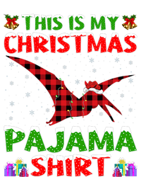 Xmas Santa Hat This Is My Pterodactyl Christmas Pajama Tall T-Shirt