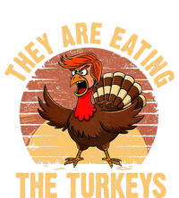 They Are Eating The Turkeys Thanksgiving Trump Humor Kamala Pajama Set