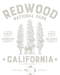 Redwood National Park Vintage California Bear Gifts Tie-Dye T-Shirt