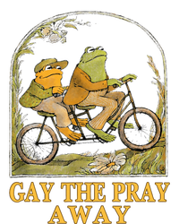 Retro Gay The Pray Away Frog &Toad Say Gay Rights Lgbt Pride Full-Length Apron With Pockets