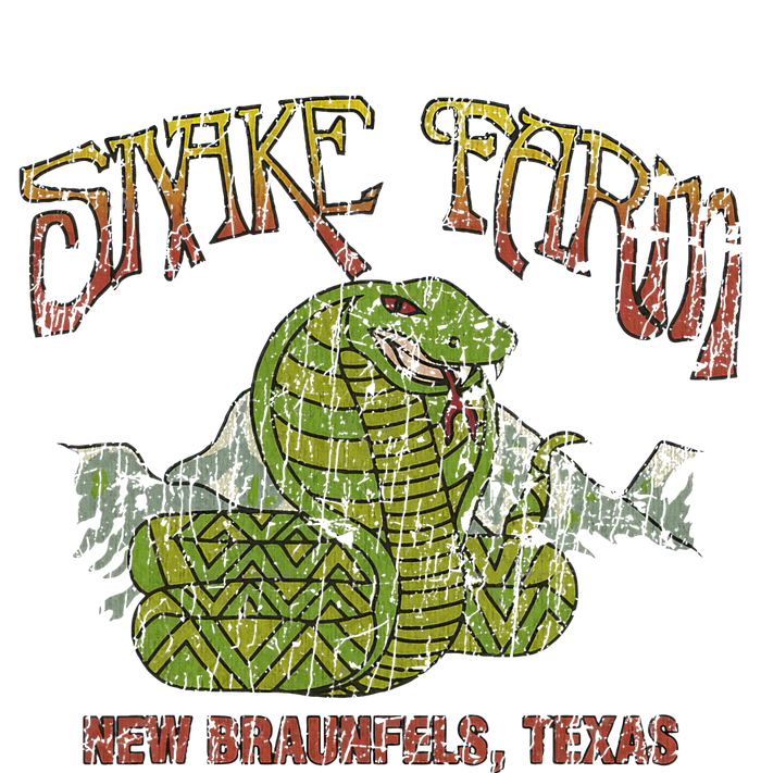 Snake Farm 1967 New Braunfels Vintage Cobra Reptiles Lover Performance Long Sleeve Polo