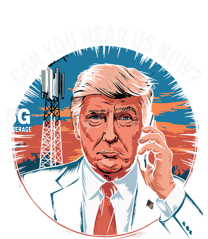 Trump Better Coverage Than 5g Can You Hear Us Now Performance Fleece Hoodie