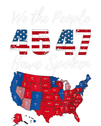 We The People Have Spoken Usa Election 2024 Map Trump 2024 T-Shirt