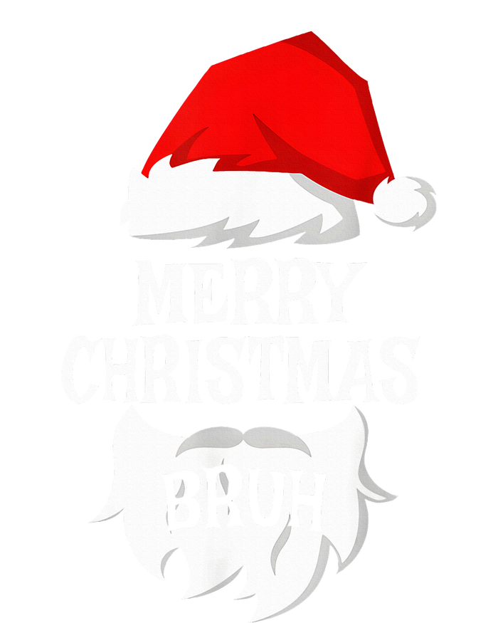 Merry Christmas Bruh Santa Xmas Family Matching Costume T-Shirt