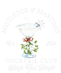 Mistletoe & Martinis Cocktail Club Sleigh Apparel T-Shirt