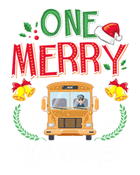 One Merry Bus Driver Driving School Ugly Christmas Baby Long Sleeve Bodysuit