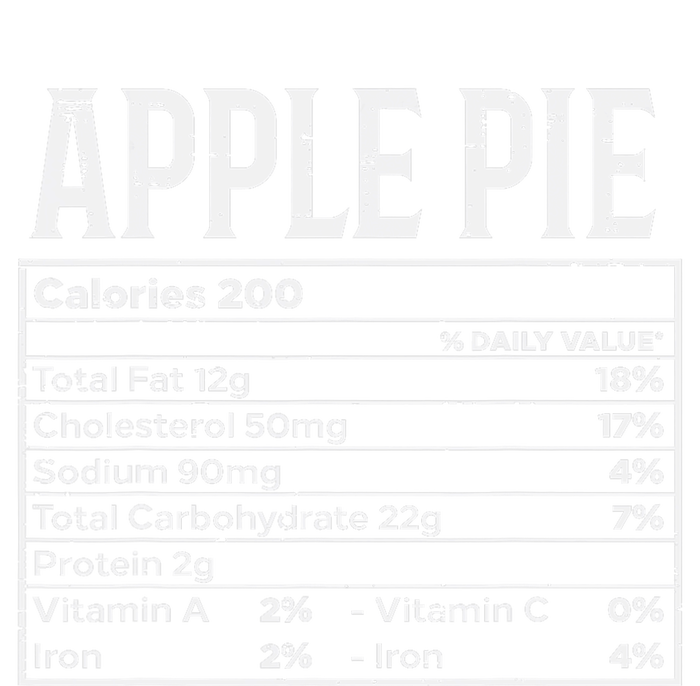 Apple Pie Nutrition Facts Food Matching Family Thanksgiving Snapback Five-Panel Rope Hat